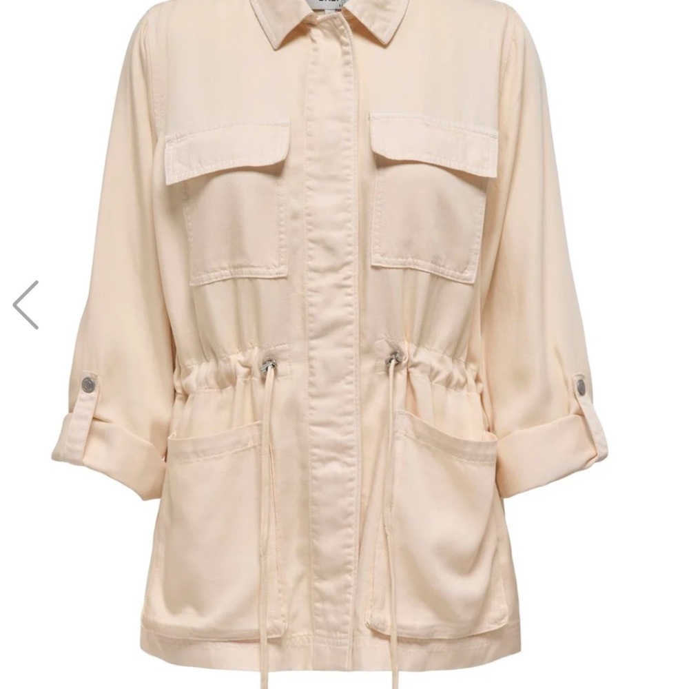 NWOT Sweet Rain Light‎ Tan Utility Jacket